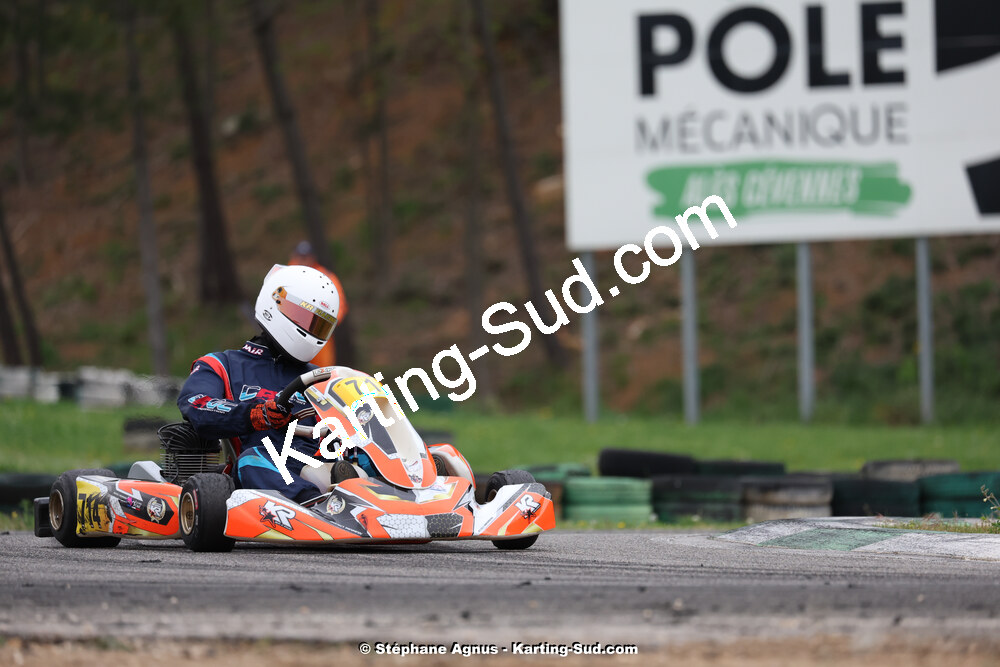 6 & 7/04/2024 : 2ème manche du Championnat du Sud au Pôle Mécanique Karting d’Alès (photos Stéphane Agnus) 2024 — karting