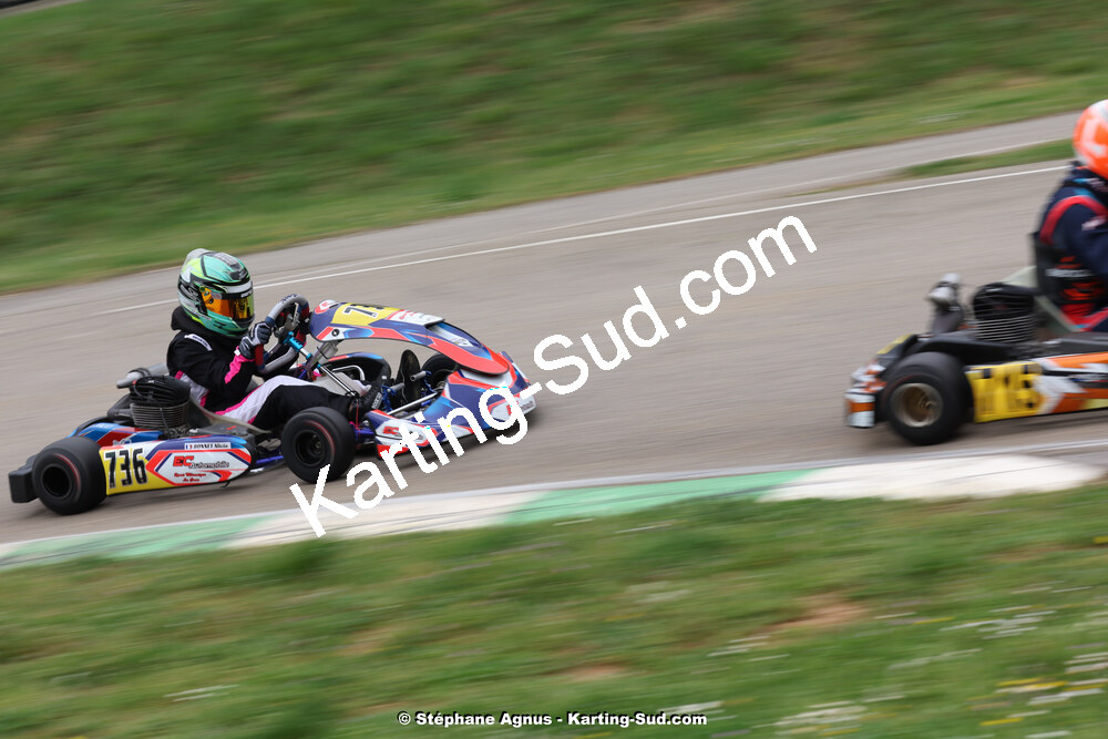 6 & 7/04/2024 : 2ème manche du Championnat du Sud au Pôle Mécanique Karting d’Alès (photos Stéphane Agnus) 2024 — karting