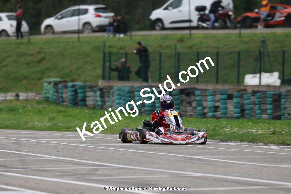 6 & 7/04/2024 : 2ème manche du Championnat du Sud au Pôle Mécanique Karting d’Alès (photos Stéphane Agnus) 2024 — karting