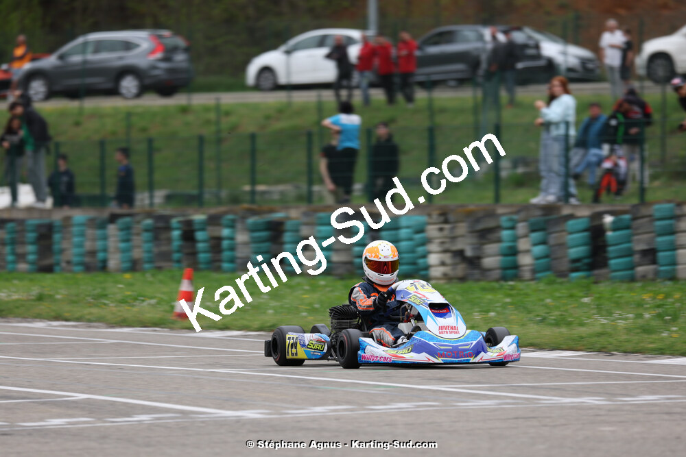 6 & 7/04/2024 : 2ème manche du Championnat du Sud au Pôle Mécanique Karting d’Alès (photos Stéphane Agnus) 2024 — karting