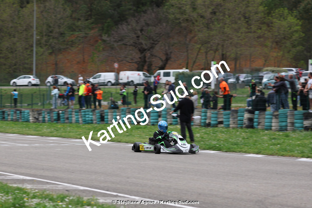 6 & 7/04/2024 : 2ème manche du Championnat du Sud au Pôle Mécanique Karting d’Alès (photos Stéphane Agnus) 2024 — karting