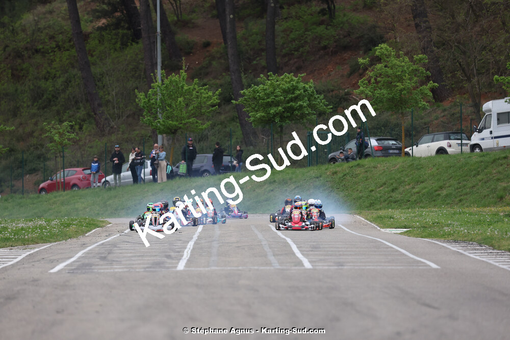 6 & 7/04/2024 : 2ème manche du Championnat du Sud au Pôle Mécanique Karting d’Alès (photos Stéphane Agnus) 2024 — karting