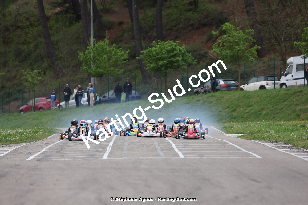 6 & 7/04/2024 : 2ème manche du Championnat du Sud au Pôle Mécanique Karting d’Alès (photos Stéphane Agnus) 2024 — karting