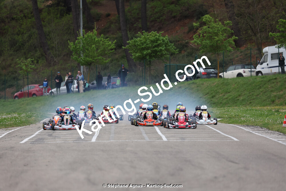 6 & 7/04/2024 : 2ème manche du Championnat du Sud au Pôle Mécanique Karting d’Alès (photos Stéphane Agnus) 2024 — karting