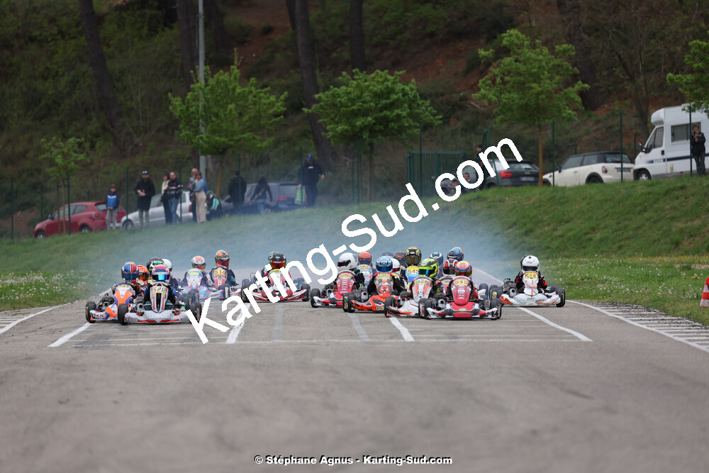 6 & 7/04/2024 : 2ème manche du Championnat du Sud au Pôle Mécanique Karting d’Alès (photos Stéphane Agnus) 2024 — karting