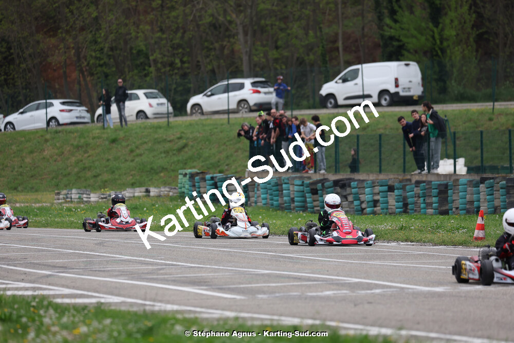 6 & 7/04/2024 : 2ème manche du Championnat du Sud au Pôle Mécanique Karting d’Alès (photos Stéphane Agnus) 2024 — karting