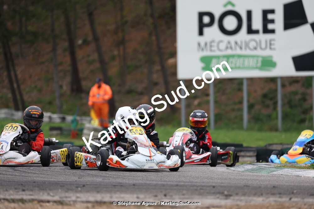 6 & 7/04/2024 : 2ème manche du Championnat du Sud au Pôle Mécanique Karting d’Alès (photos Stéphane Agnus) 2024 — karting