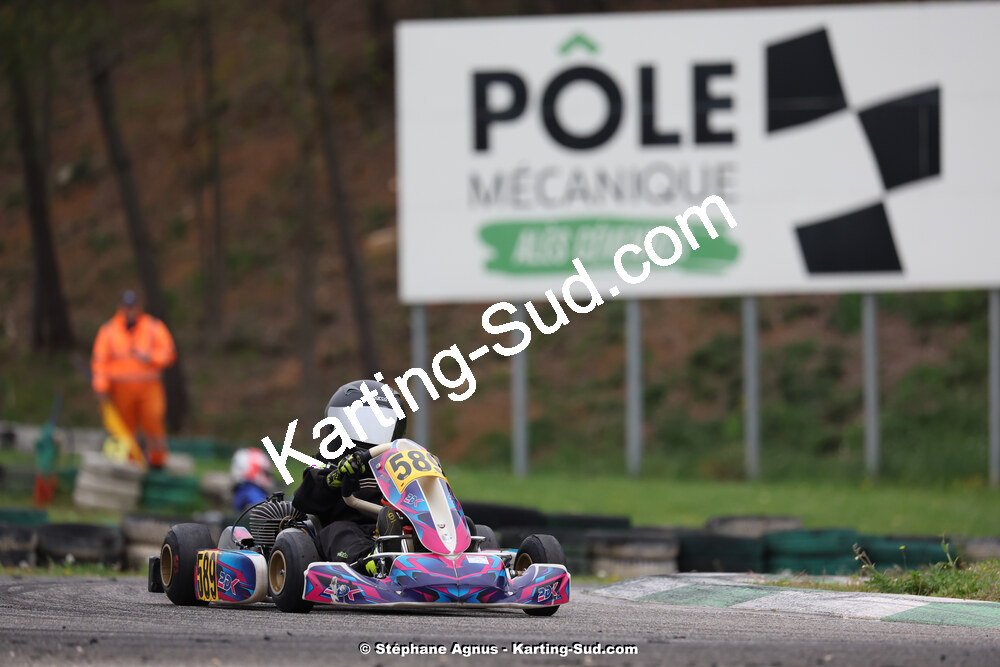 6 & 7/04/2024 : 2ème manche du Championnat du Sud au Pôle Mécanique Karting d’Alès (photos Stéphane Agnus) 2024 — karting