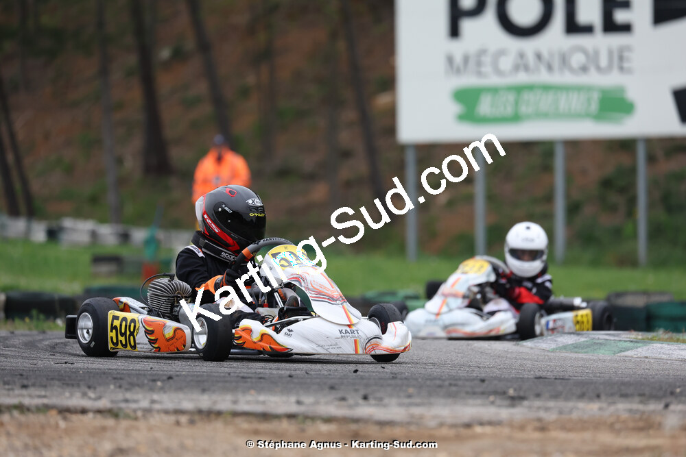 6 & 7/04/2024 : 2ème manche du Championnat du Sud au Pôle Mécanique Karting d’Alès (photos Stéphane Agnus) 2024 — karting