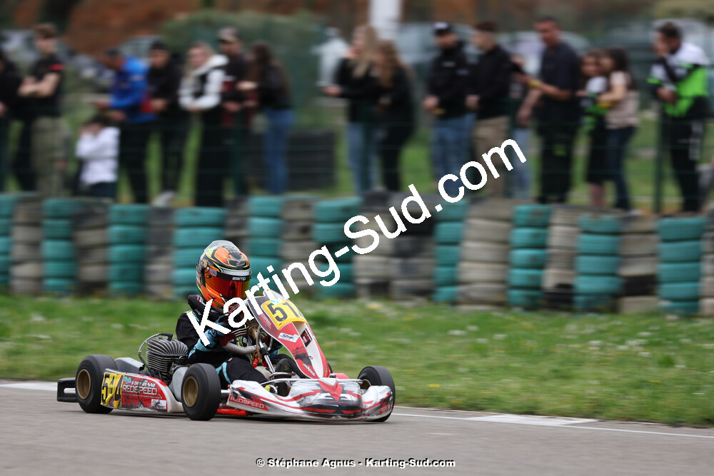 6 & 7/04/2024 : 2ème manche du Championnat du Sud au Pôle Mécanique Karting d’Alès (photos Stéphane Agnus) 2024 — karting