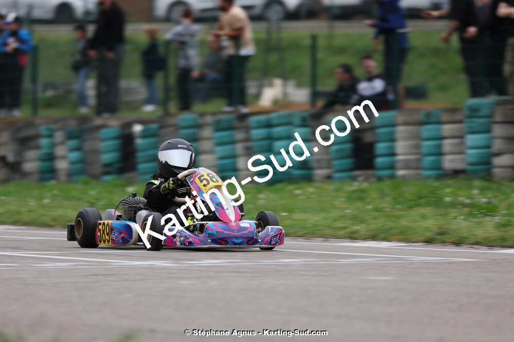 6 & 7/04/2024 : 2ème manche du Championnat du Sud au Pôle Mécanique Karting d’Alès (photos Stéphane Agnus) 2024 — karting