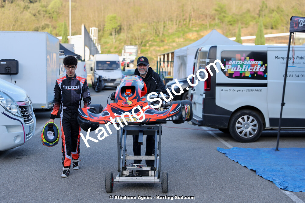 6 & 7/04/2024 : 2ème manche du Championnat du Sud au Pôle Mécanique Karting d’Alès (photos Stéphane Agnus) 2024 — karting