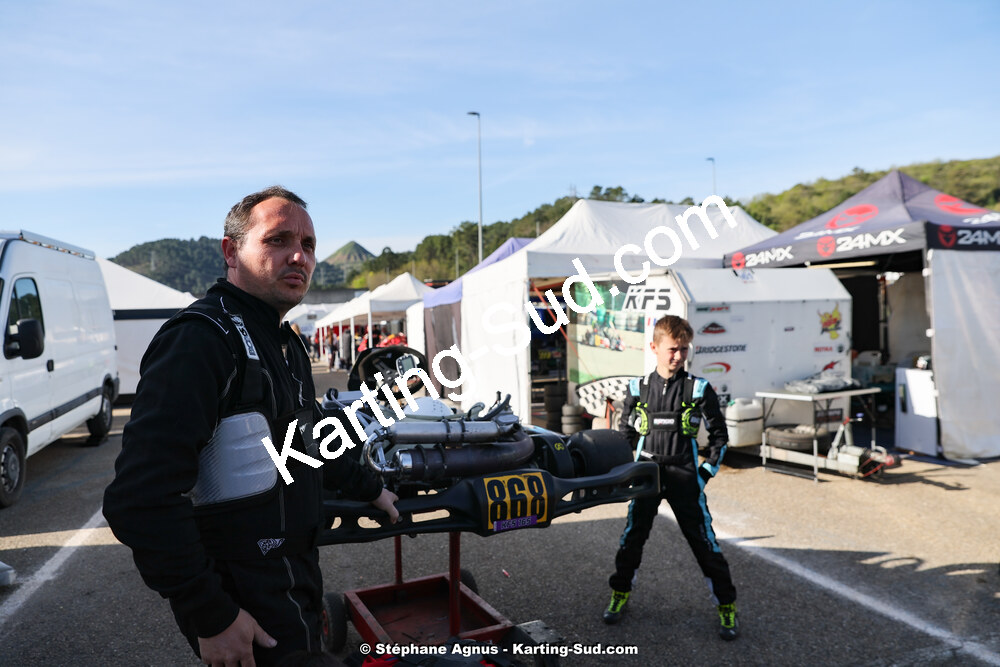 6 & 7/04/2024 : 2ème manche du Championnat du Sud au Pôle Mécanique Karting d’Alès (photos Stéphane Agnus) 2024 — karting