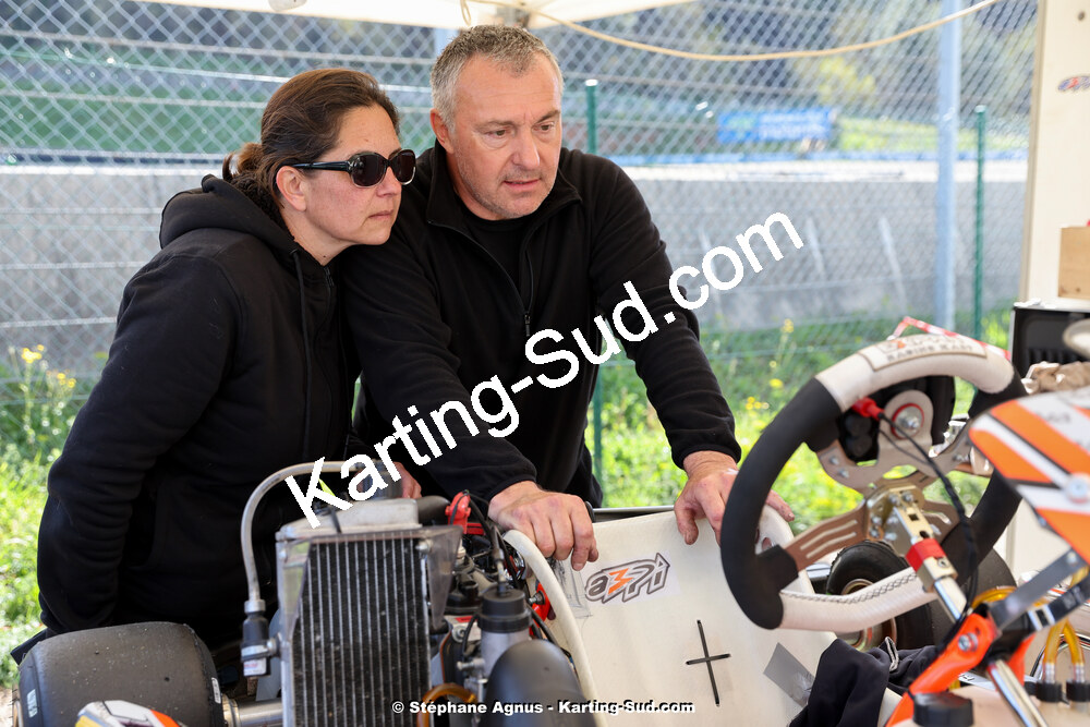 6 & 7/04/2024 : 2ème manche du Championnat du Sud au Pôle Mécanique Karting d’Alès (photos Stéphane Agnus) 2024 — karting