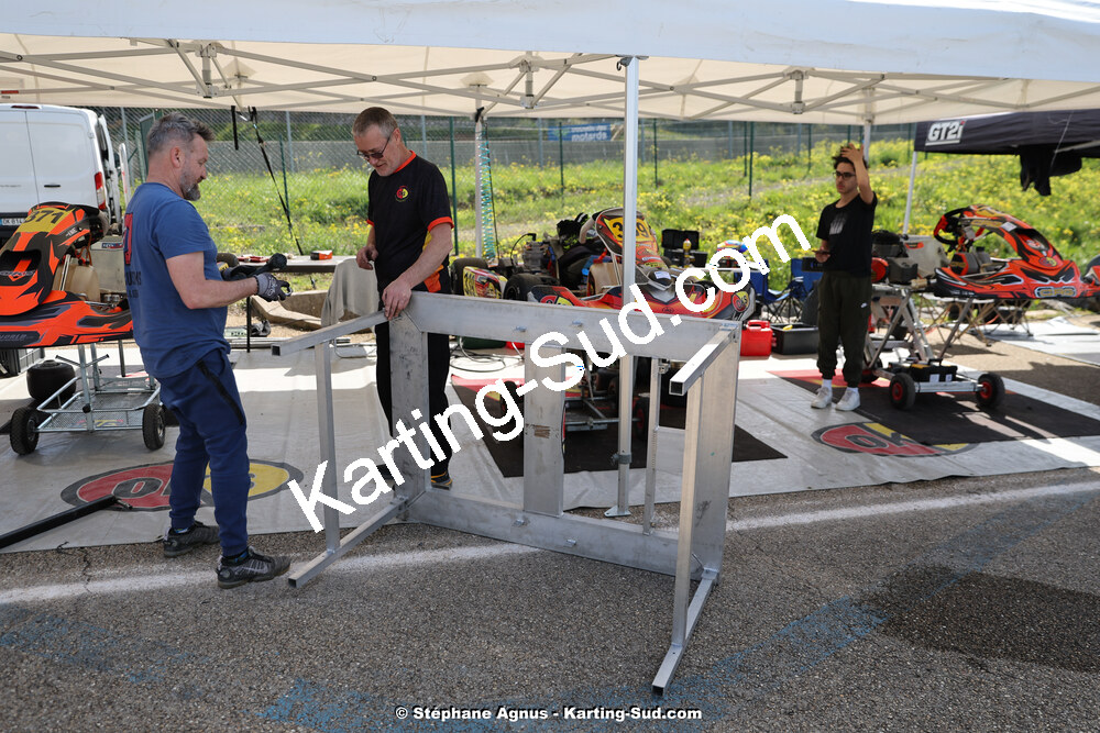 6 & 7/04/2024 : 2ème manche du Championnat du Sud au Pôle Mécanique Karting d’Alès (photos Stéphane Agnus) 2024 — karting