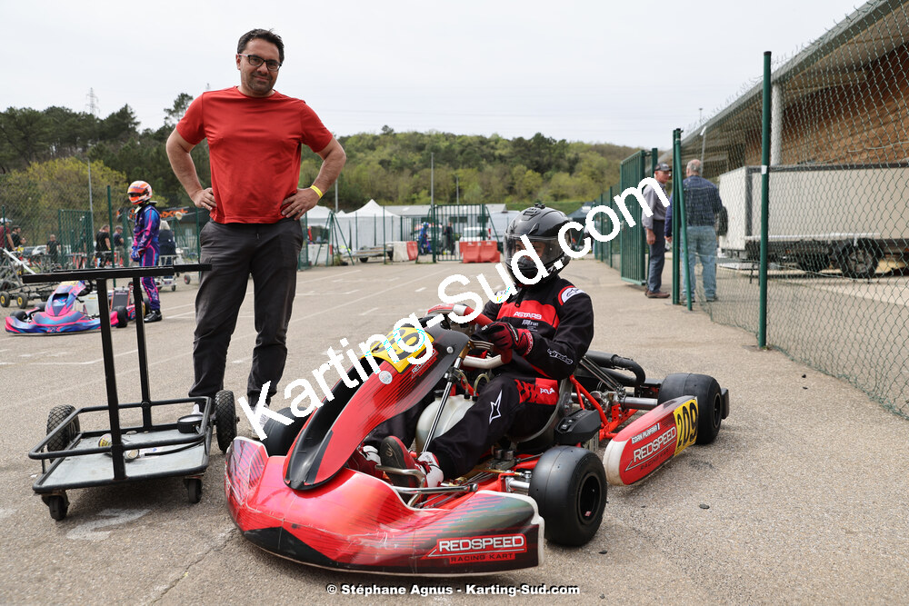 6 & 7/04/2024 : 2ème manche du Championnat du Sud au Pôle Mécanique Karting d’Alès (photos Stéphane Agnus) 2024 — karting