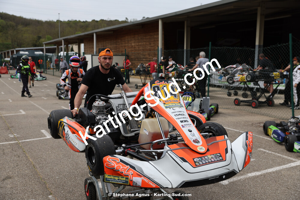 6 & 7/04/2024 : 2ème manche du Championnat du Sud au Pôle Mécanique Karting d’Alès (photos Stéphane Agnus) 2024 — karting