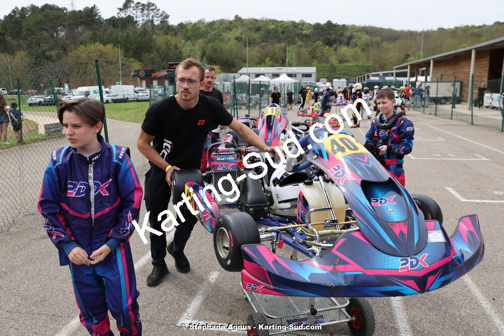 6 & 7/04/2024 : 2ème manche du Championnat du Sud au Pôle Mécanique Karting d’Alès (photos Stéphane Agnus) 2024 — karting