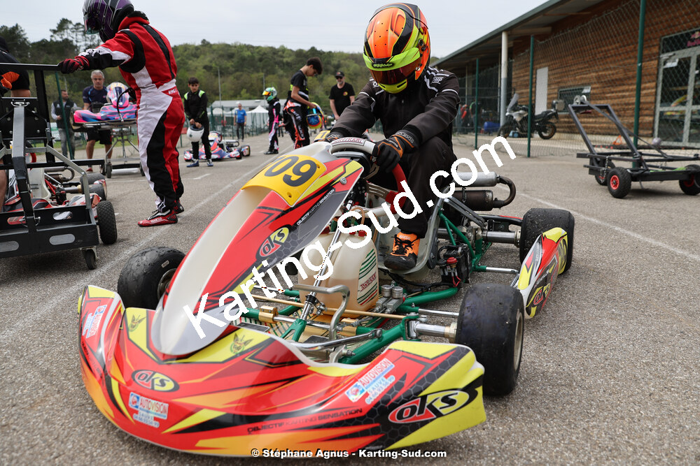 6 & 7/04/2024 : 2ème manche du Championnat du Sud au Pôle Mécanique Karting d’Alès (photos Stéphane Agnus) 2024 — karting