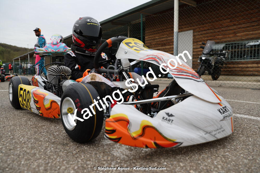 6 & 7/04/2024 : 2ème manche du Championnat du Sud au Pôle Mécanique Karting d’Alès (photos Stéphane Agnus) 2024 — karting