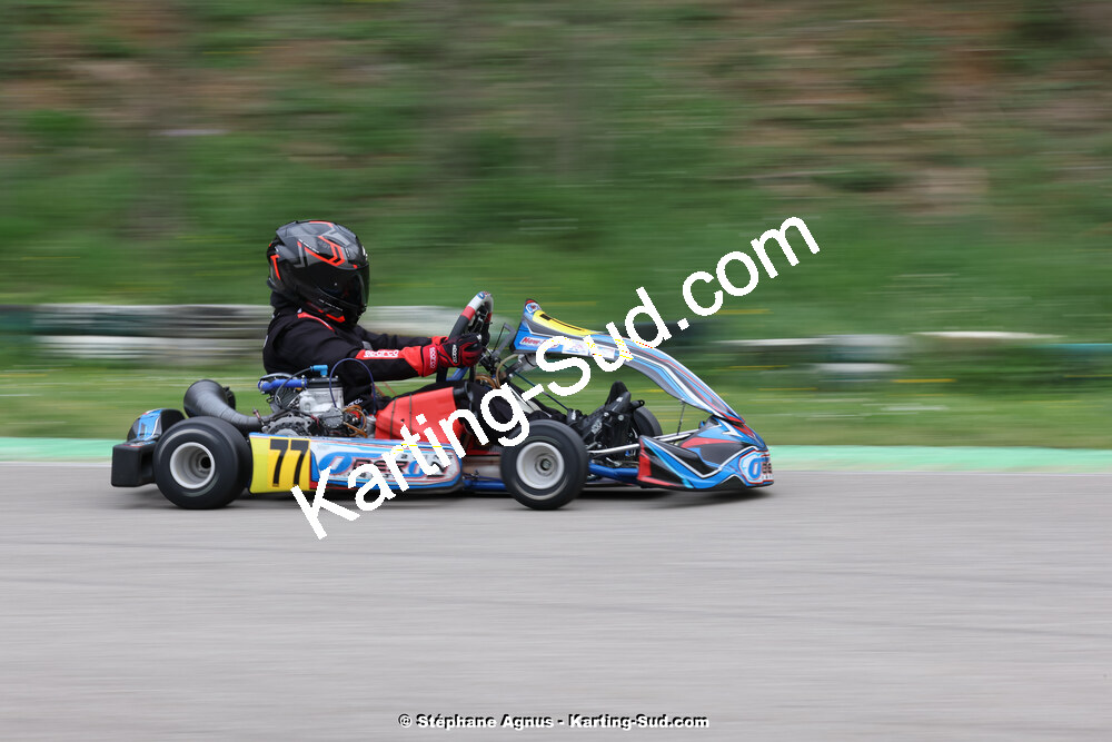 6 & 7/04/2024 : 2ème manche du Championnat du Sud au Pôle Mécanique Karting d’Alès (photos Stéphane Agnus) 2024 — karting