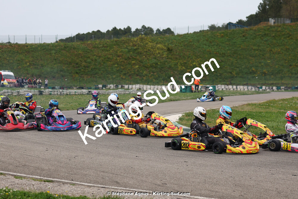 6 & 7/04/2024 : 2ème manche du Championnat du Sud au Pôle Mécanique Karting d’Alès (photos Stéphane Agnus) 2024 — karting