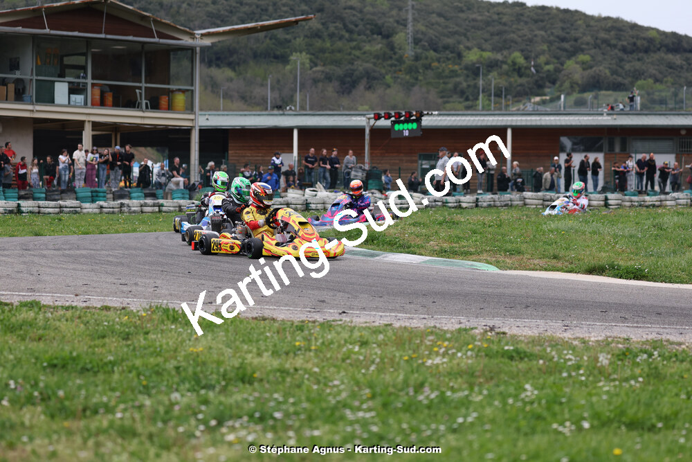6 & 7/04/2024 : 2ème manche du Championnat du Sud au Pôle Mécanique Karting d’Alès (photos Stéphane Agnus) 2024 — karting