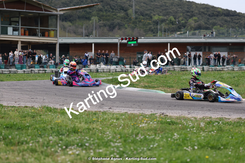 6 & 7/04/2024 : 2ème manche du Championnat du Sud au Pôle Mécanique Karting d’Alès (photos Stéphane Agnus) 2024 — karting