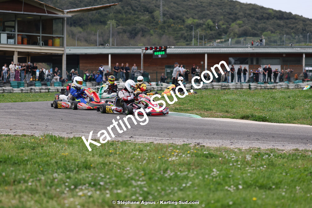 6 & 7/04/2024 : 2ème manche du Championnat du Sud au Pôle Mécanique Karting d’Alès (photos Stéphane Agnus) 2024 — karting