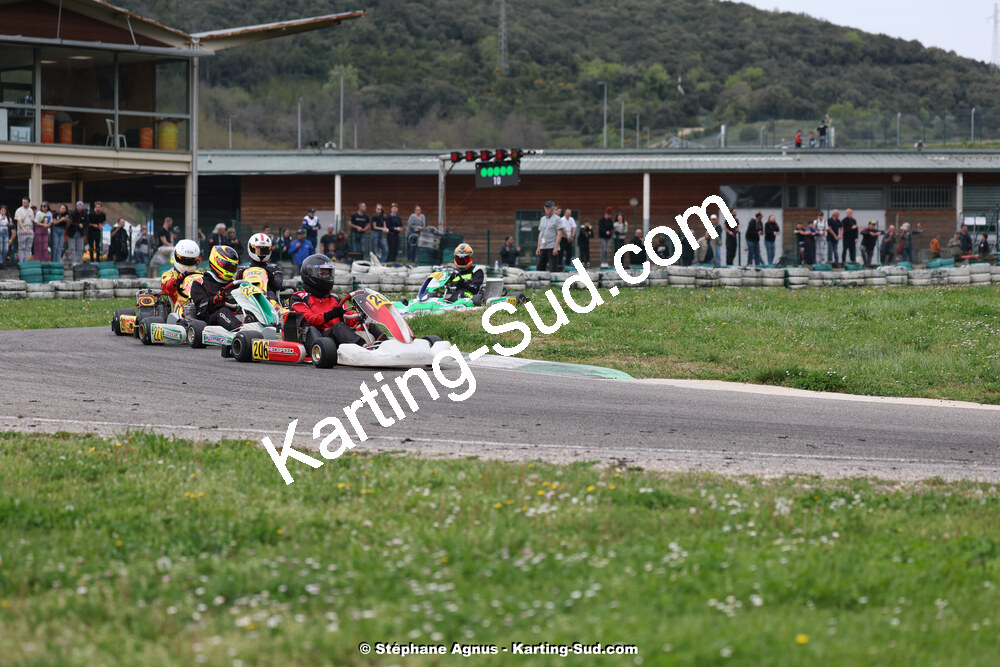 6 & 7/04/2024 : 2ème manche du Championnat du Sud au Pôle Mécanique Karting d’Alès (photos Stéphane Agnus) 2024 — karting