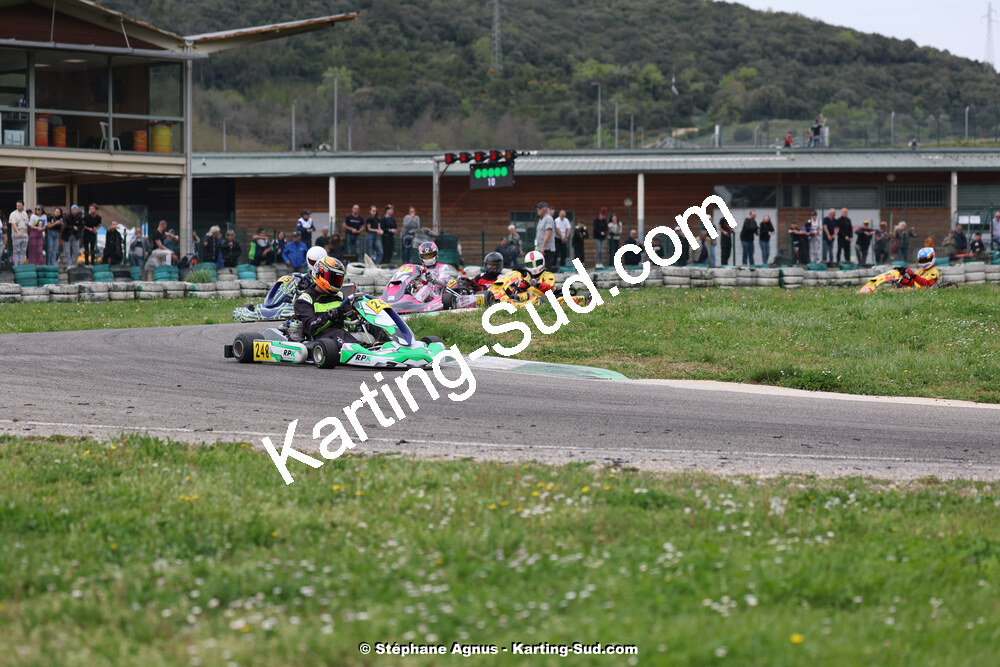 6 & 7/04/2024 : 2ème manche du Championnat du Sud au Pôle Mécanique Karting d’Alès (photos Stéphane Agnus) 2024 — karting