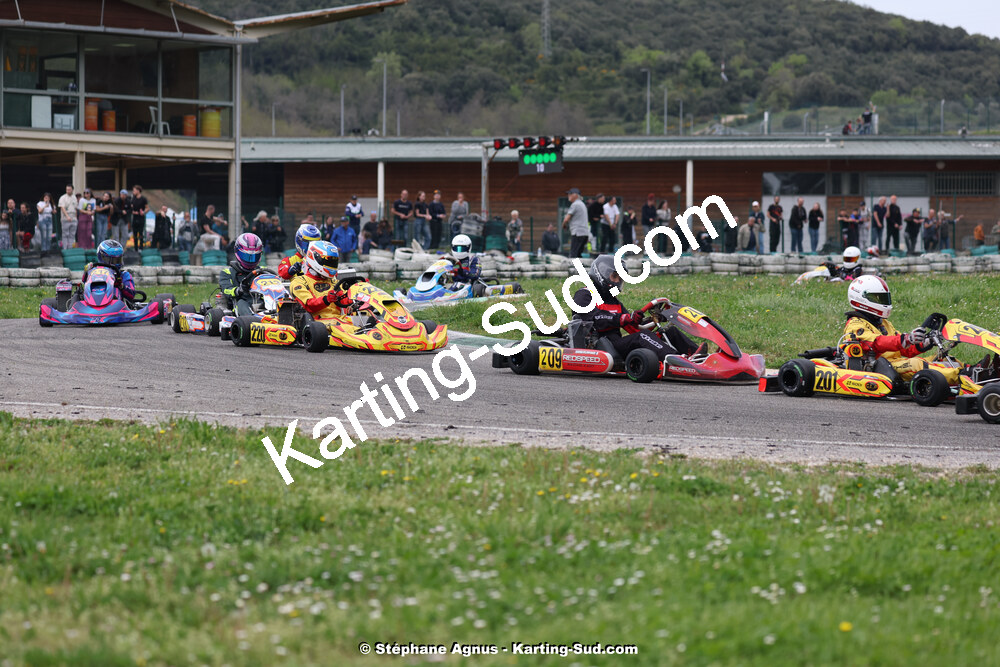 6 & 7/04/2024 : 2ème manche du Championnat du Sud au Pôle Mécanique Karting d’Alès (photos Stéphane Agnus) 2024 — karting