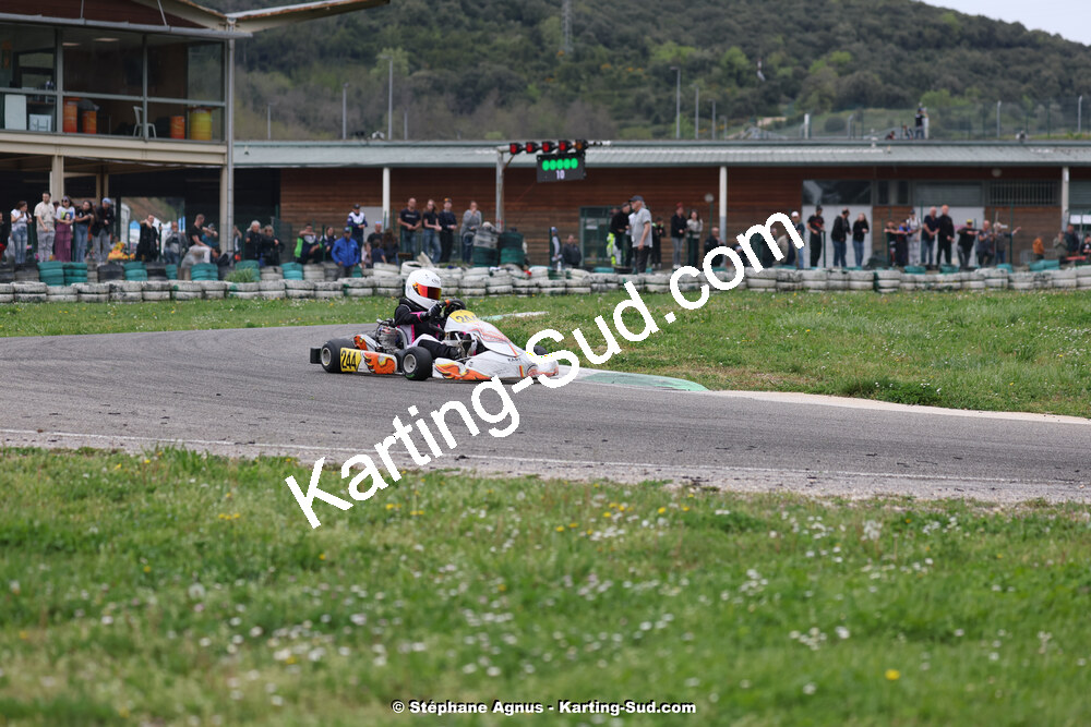 6 & 7/04/2024 : 2ème manche du Championnat du Sud au Pôle Mécanique Karting d’Alès (photos Stéphane Agnus) 2024 — karting