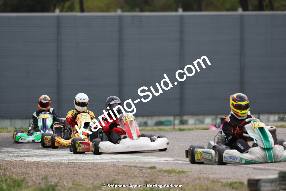 6 & 7/04/2024 : 2ème manche du Championnat du Sud au Pôle Mécanique Karting d’Alès (photos Stéphane Agnus) 2024 — karting