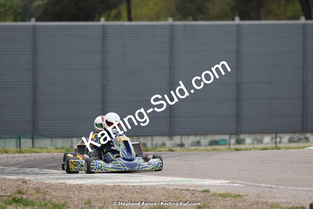 6 & 7/04/2024 : 2ème manche du Championnat du Sud au Pôle Mécanique Karting d’Alès (photos Stéphane Agnus) 2024 — karting