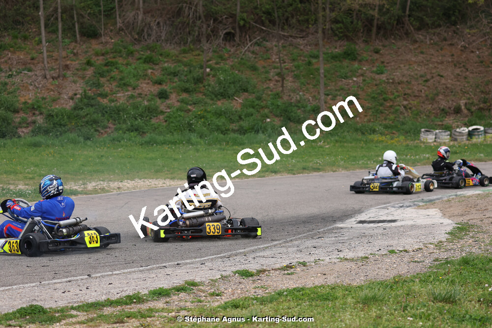 6 & 7/04/2024 : 2ème manche du Championnat du Sud au Pôle Mécanique Karting d’Alès (photos Stéphane Agnus) 2024 — karting