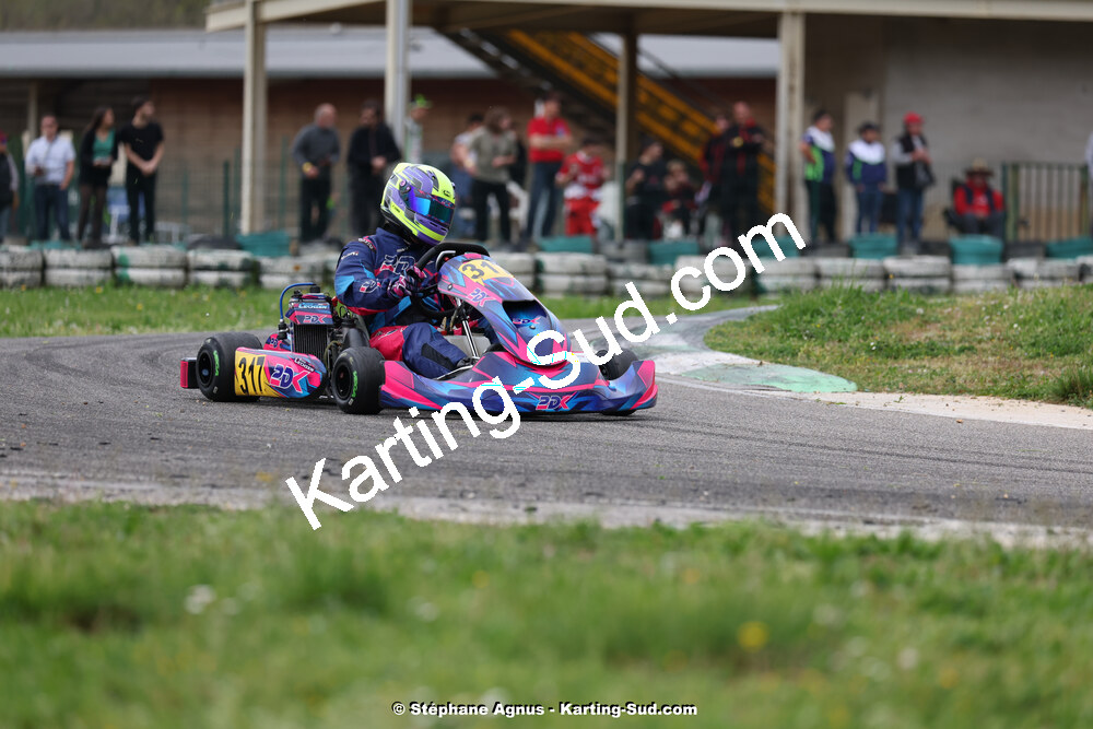 6 & 7/04/2024 : 2ème manche du Championnat du Sud au Pôle Mécanique Karting d’Alès (photos Stéphane Agnus) 2024 — karting