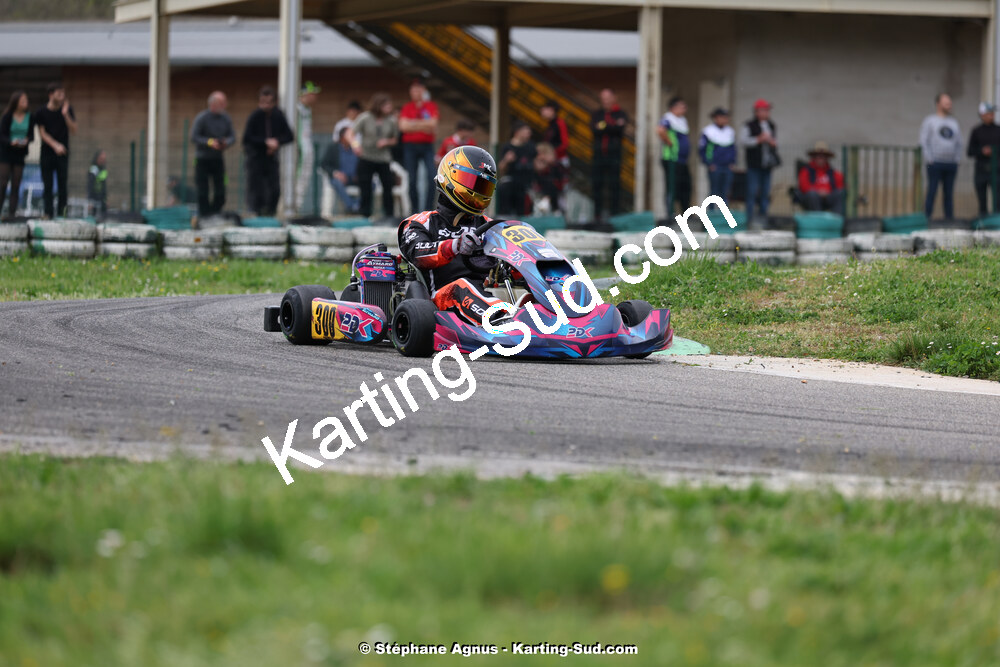 6 & 7/04/2024 : 2ème manche du Championnat du Sud au Pôle Mécanique Karting d’Alès (photos Stéphane Agnus) 2024 — karting