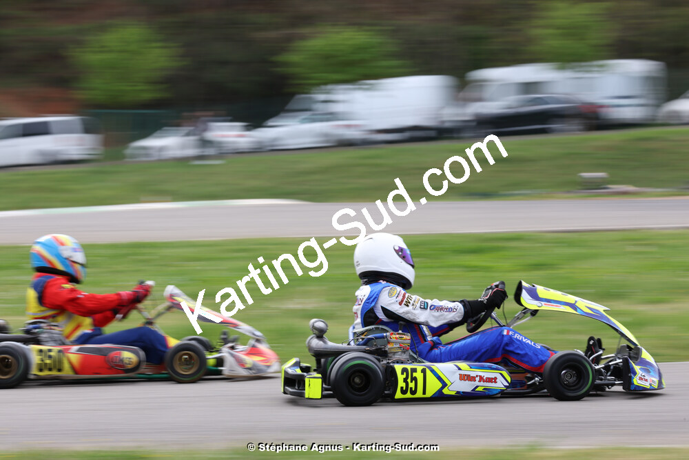 6 & 7/04/2024 : 2ème manche du Championnat du Sud au Pôle Mécanique Karting d’Alès (photos Stéphane Agnus) 2024 — karting