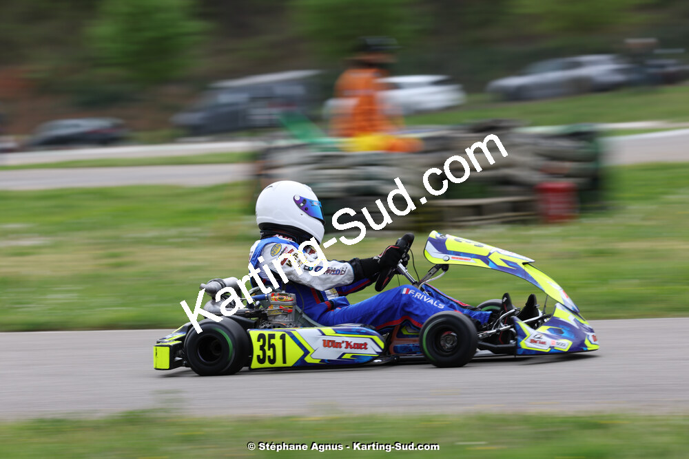 6 & 7/04/2024 : 2ème manche du Championnat du Sud au Pôle Mécanique Karting d’Alès (photos Stéphane Agnus) 2024 — karting