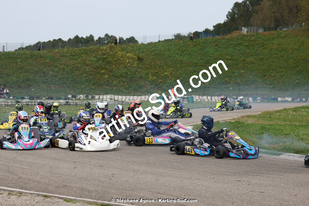 6 & 7/04/2024 : 2ème manche du Championnat du Sud au Pôle Mécanique Karting d’Alès (photos Stéphane Agnus) 2024 — karting