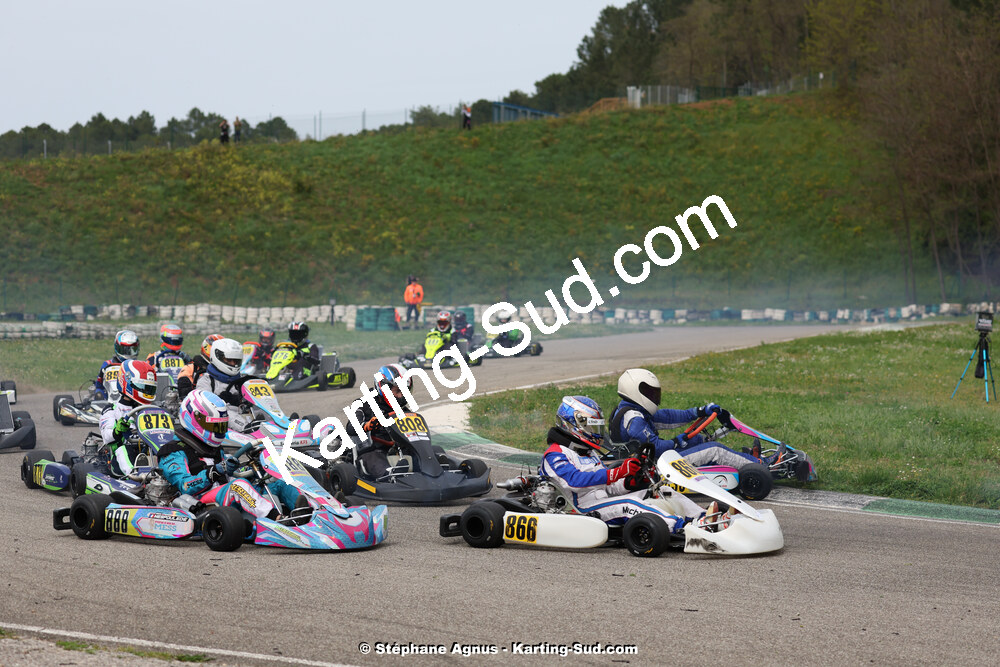 6 & 7/04/2024 : 2ème manche du Championnat du Sud au Pôle Mécanique Karting d’Alès (photos Stéphane Agnus) 2024 — karting