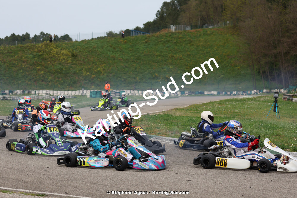 6 & 7/04/2024 : 2ème manche du Championnat du Sud au Pôle Mécanique Karting d’Alès (photos Stéphane Agnus) 2024 — karting
