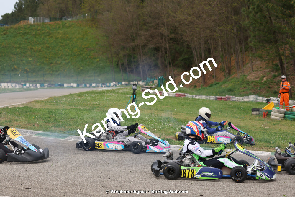 6 & 7/04/2024 : 2ème manche du Championnat du Sud au Pôle Mécanique Karting d’Alès (photos Stéphane Agnus) 2024 — karting