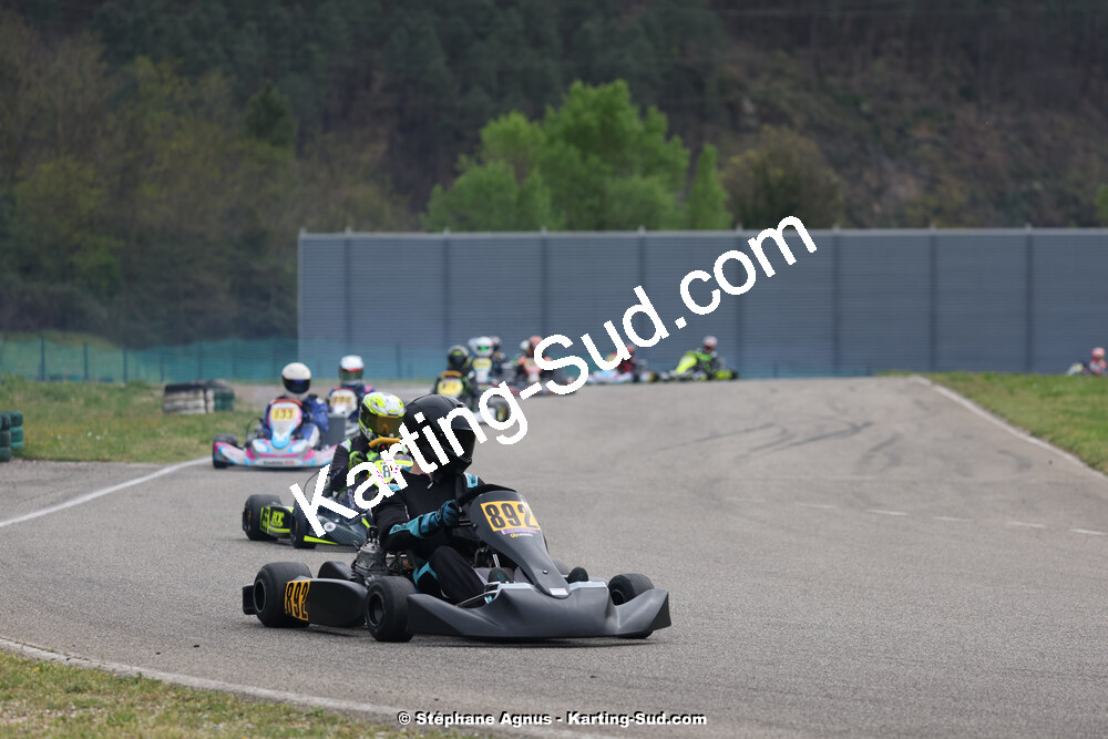 6 & 7/04/2024 : 2ème manche du Championnat du Sud au Pôle Mécanique Karting d’Alès (photos Stéphane Agnus) 2024 — karting