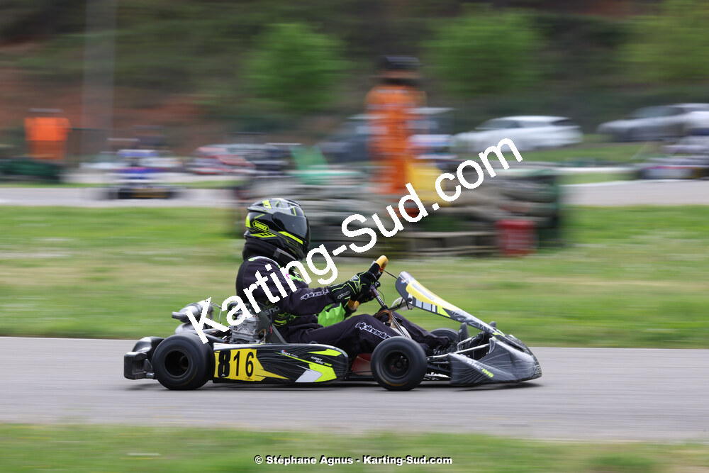6 & 7/04/2024 : 2ème manche du Championnat du Sud au Pôle Mécanique Karting d’Alès (photos Stéphane Agnus) 2024 — karting