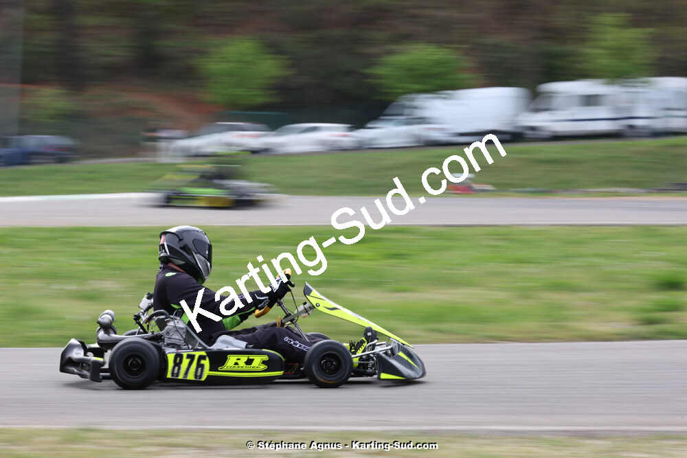 6 & 7/04/2024 : 2ème manche du Championnat du Sud au Pôle Mécanique Karting d’Alès (photos Stéphane Agnus) 2024 — karting