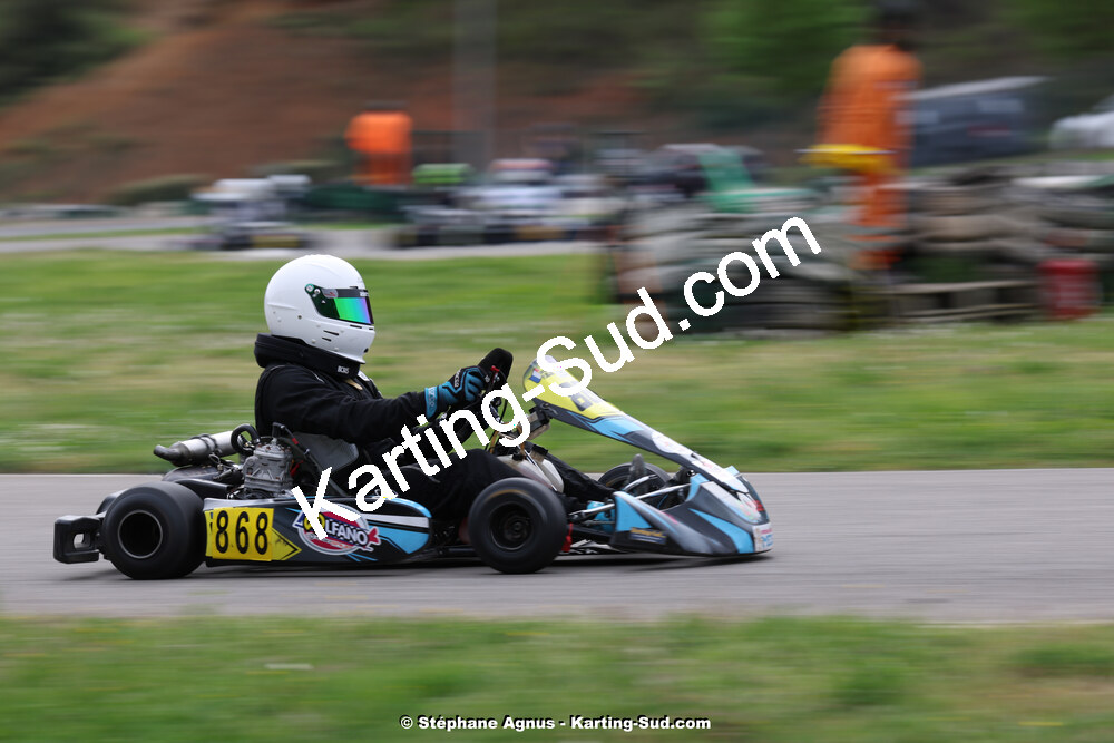 6 & 7/04/2024 : 2ème manche du Championnat du Sud au Pôle Mécanique Karting d’Alès (photos Stéphane Agnus) 2024 — karting