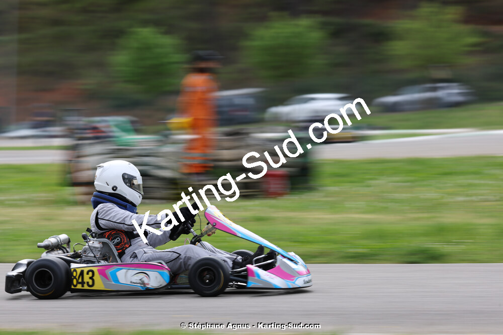 6 & 7/04/2024 : 2ème manche du Championnat du Sud au Pôle Mécanique Karting d’Alès (photos Stéphane Agnus) 2024 — karting