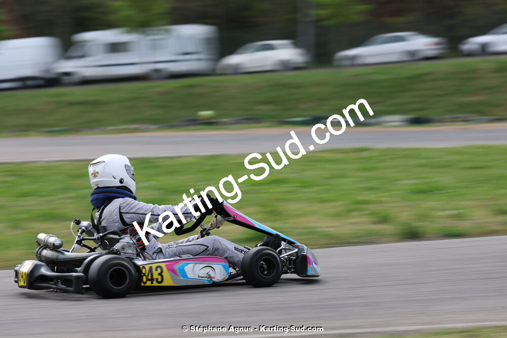 6 & 7/04/2024 : 2ème manche du Championnat du Sud au Pôle Mécanique Karting d’Alès (photos Stéphane Agnus) 2024 — karting